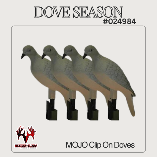 MOJO Clip On Doves  Set of 4