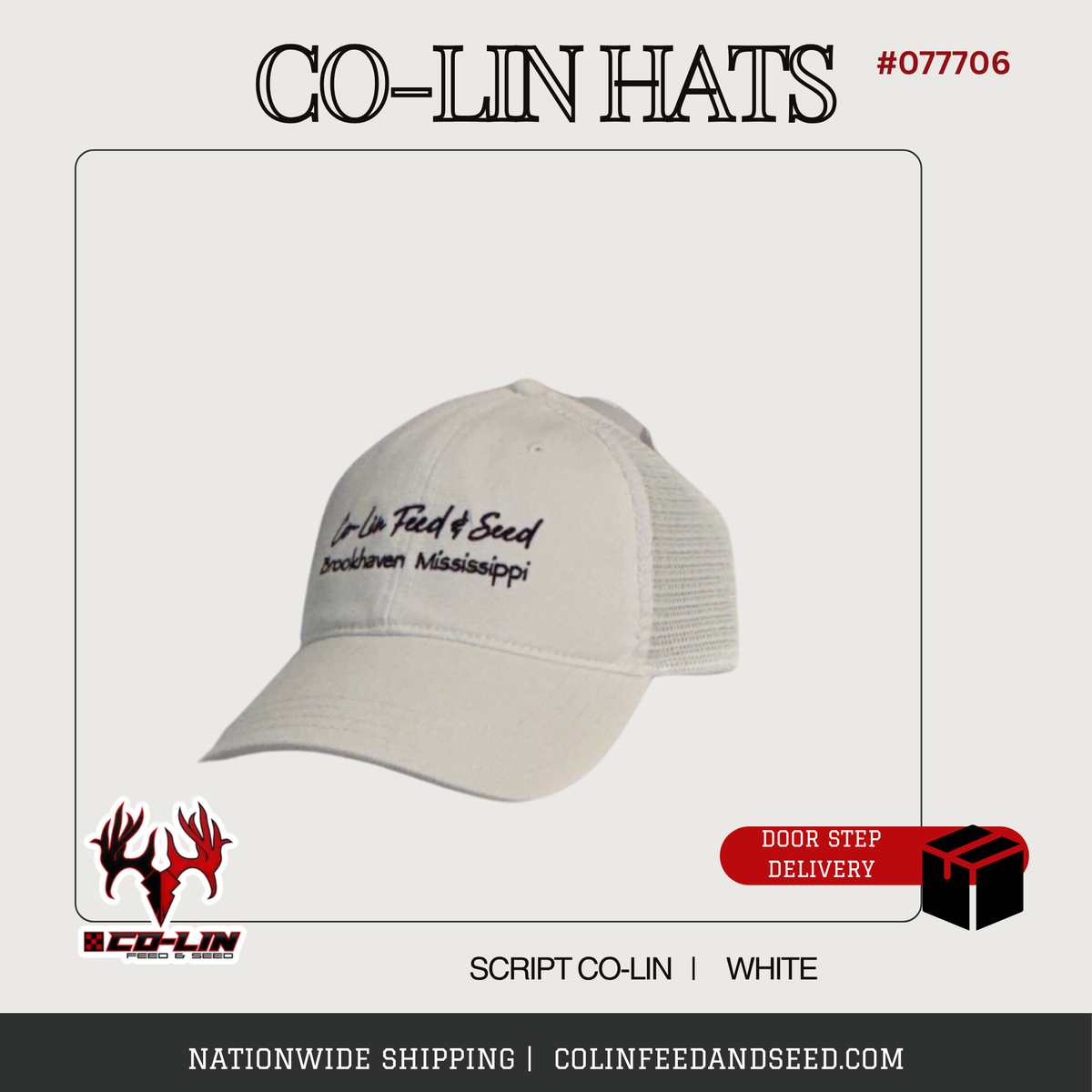 Co-Lin Classic Unstructured Hat - Official Apparel