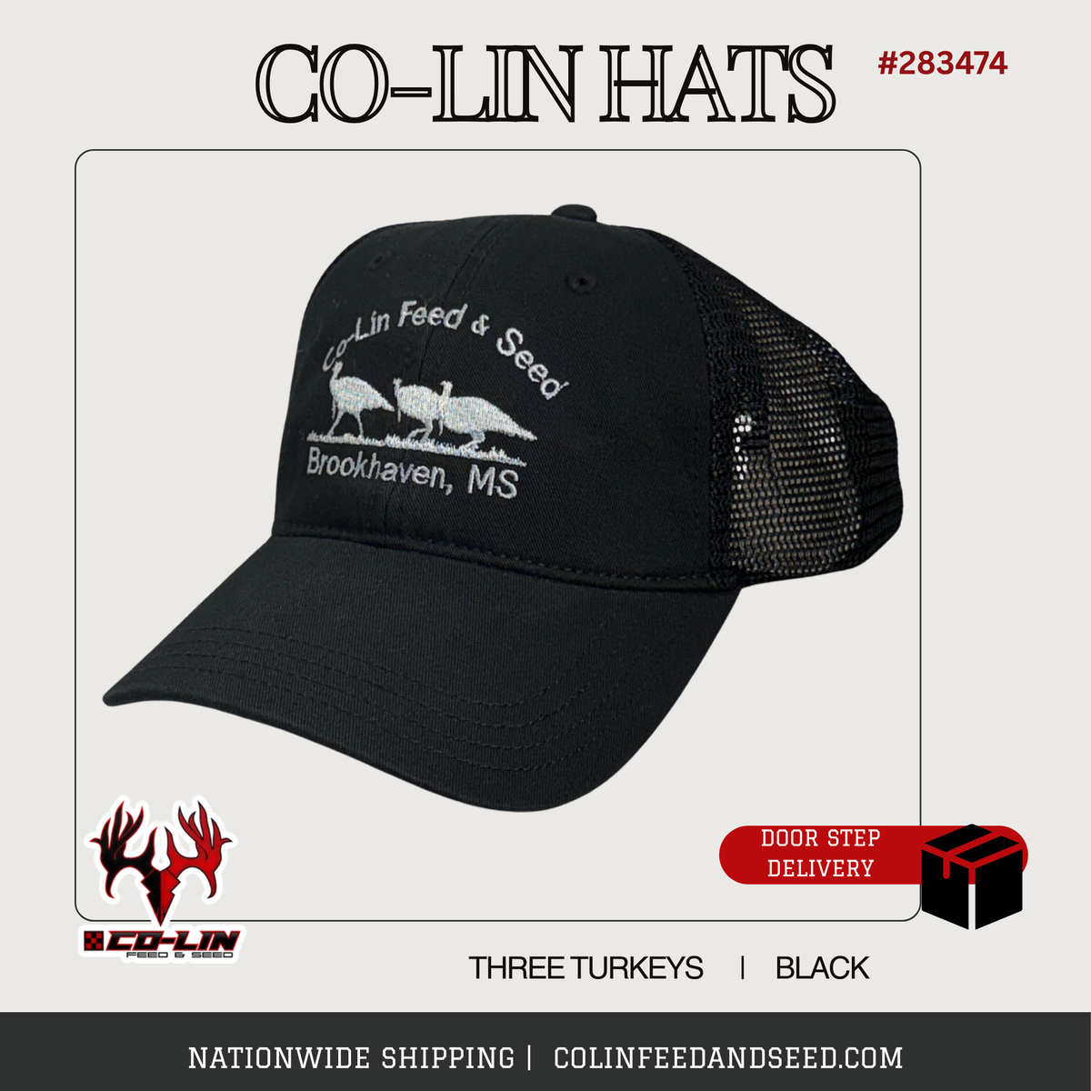 Co-Lin Classic Unstructured Hat - Official Apparel