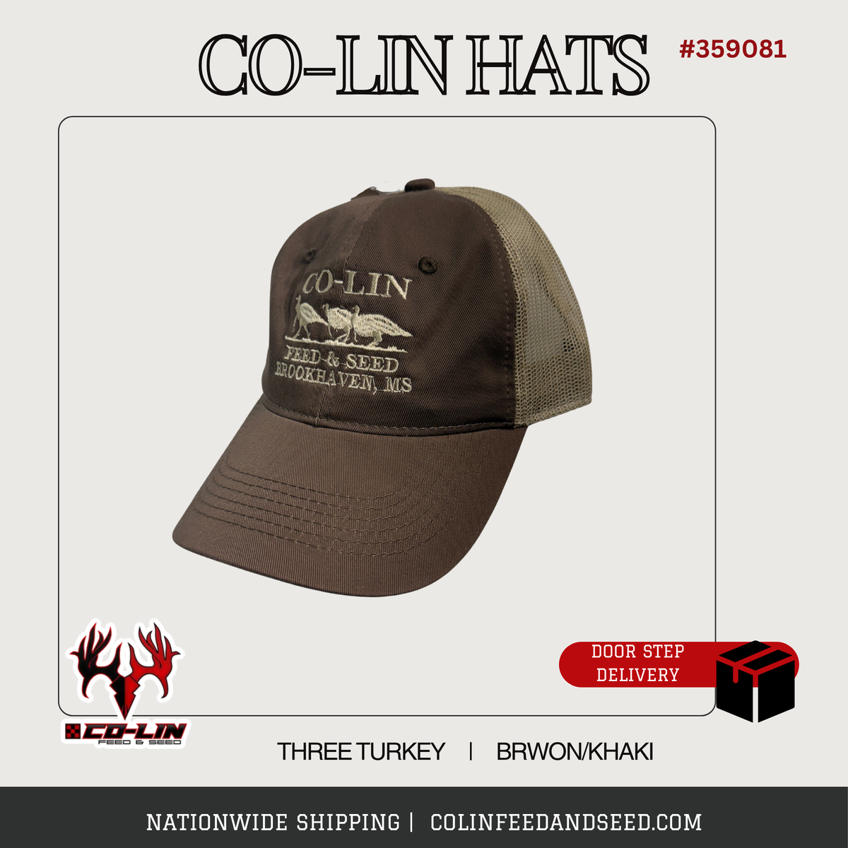 Co-Lin Classic Unstructured Hat - Official Apparel
