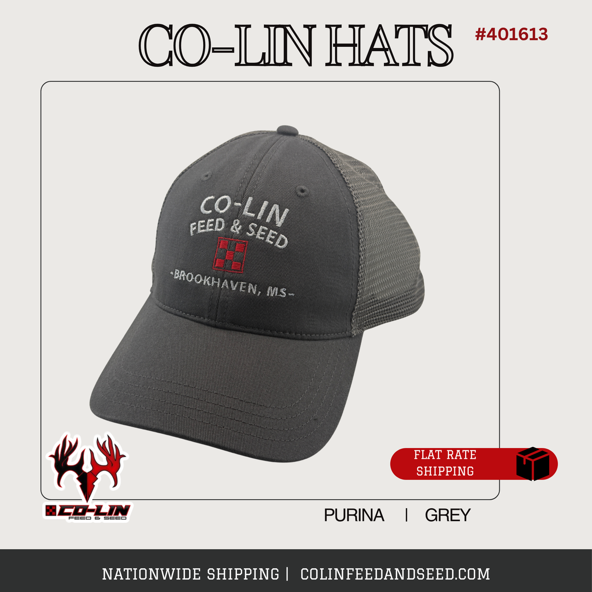 Co-Lin Classic Unstructured Hat - Official Apparel