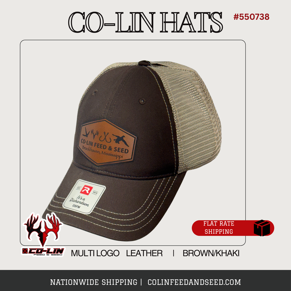 Co-Lin Classic Unstructured Hat - Official Apparel