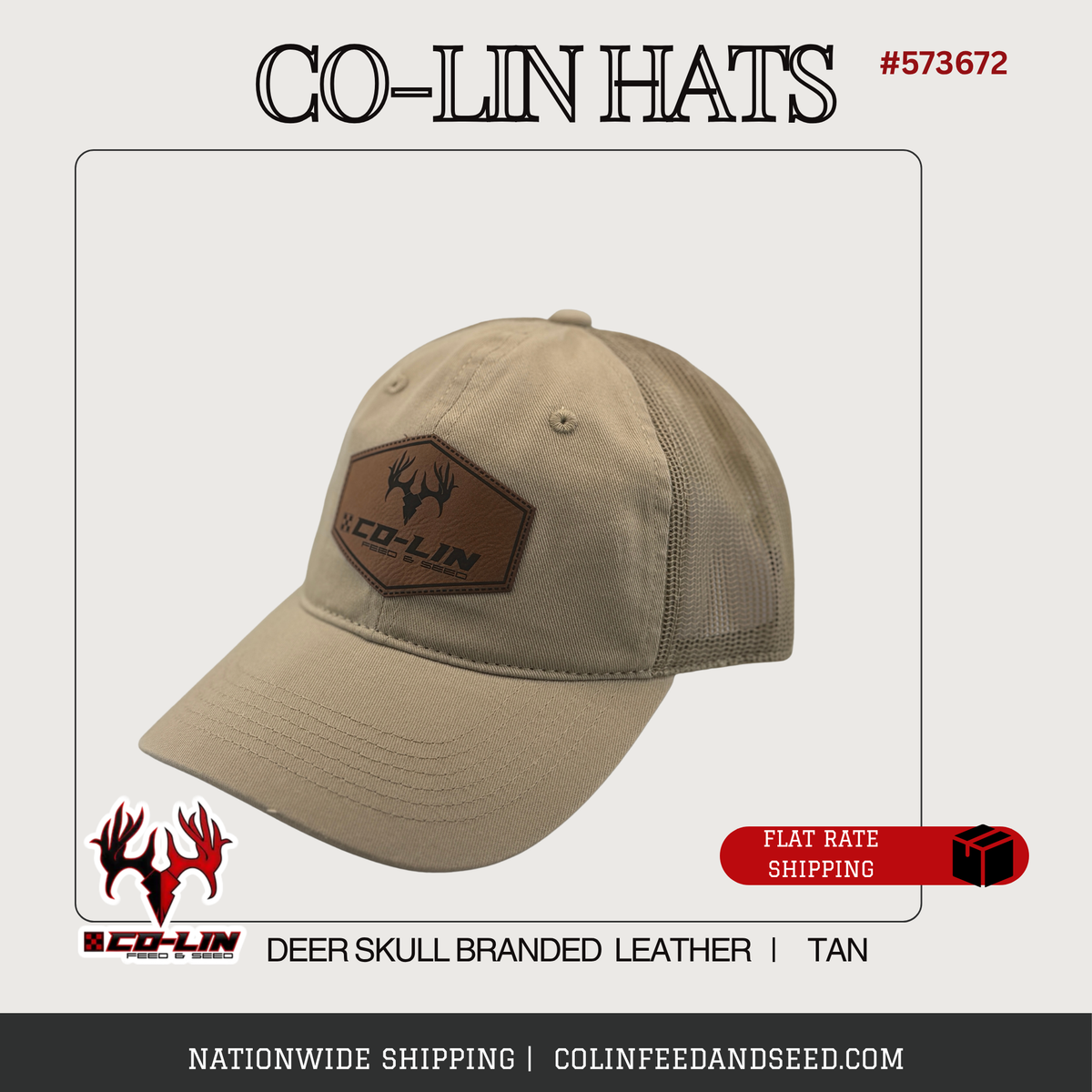 Co-Lin Classic Unstructured Hat - Official Apparel