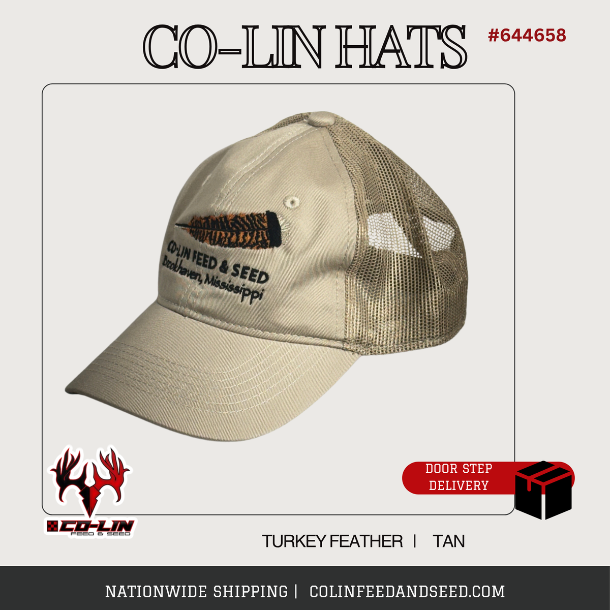 Co-Lin Classic Unstructured Hat - Official Apparel