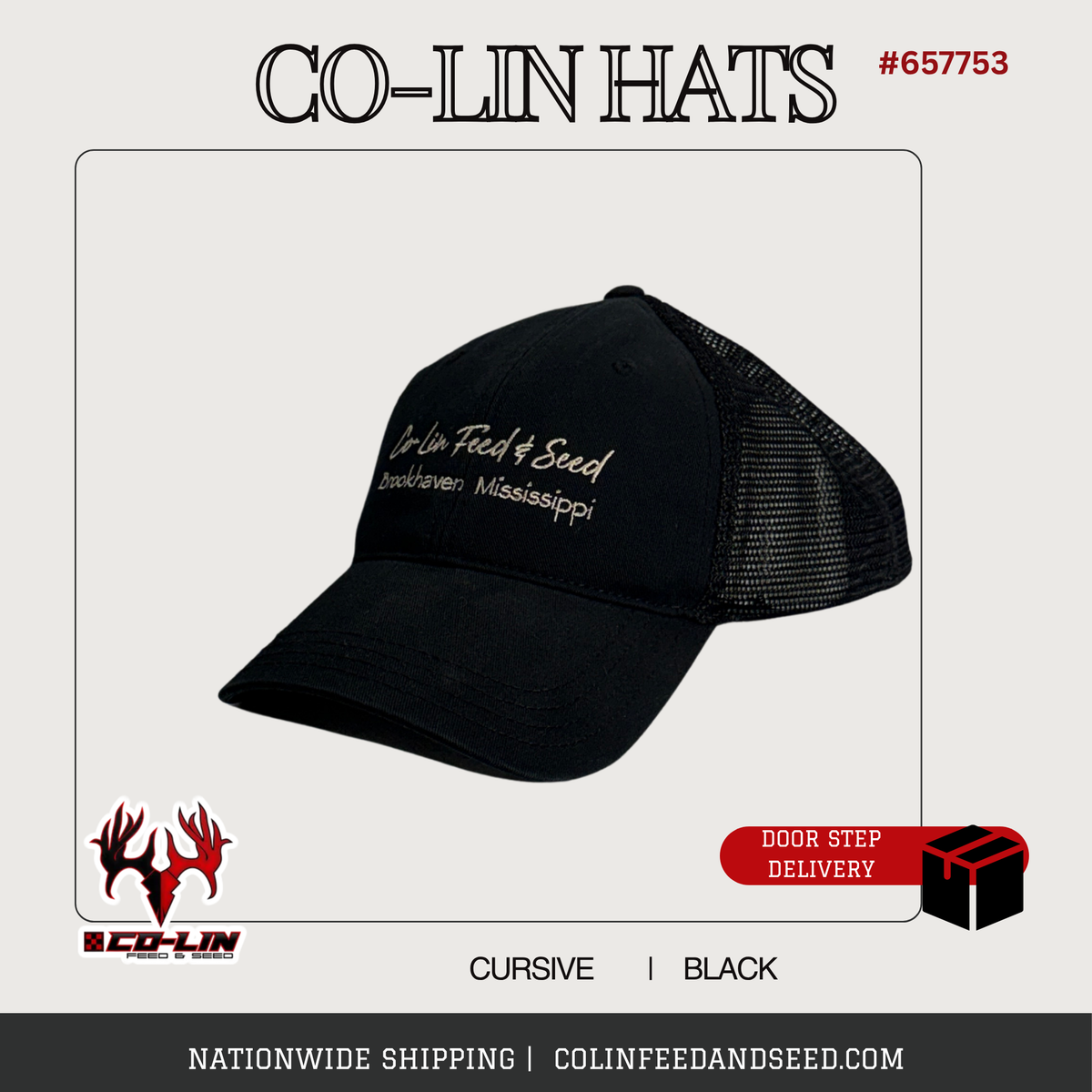 Co-Lin Classic Unstructured Hat - Official Apparel