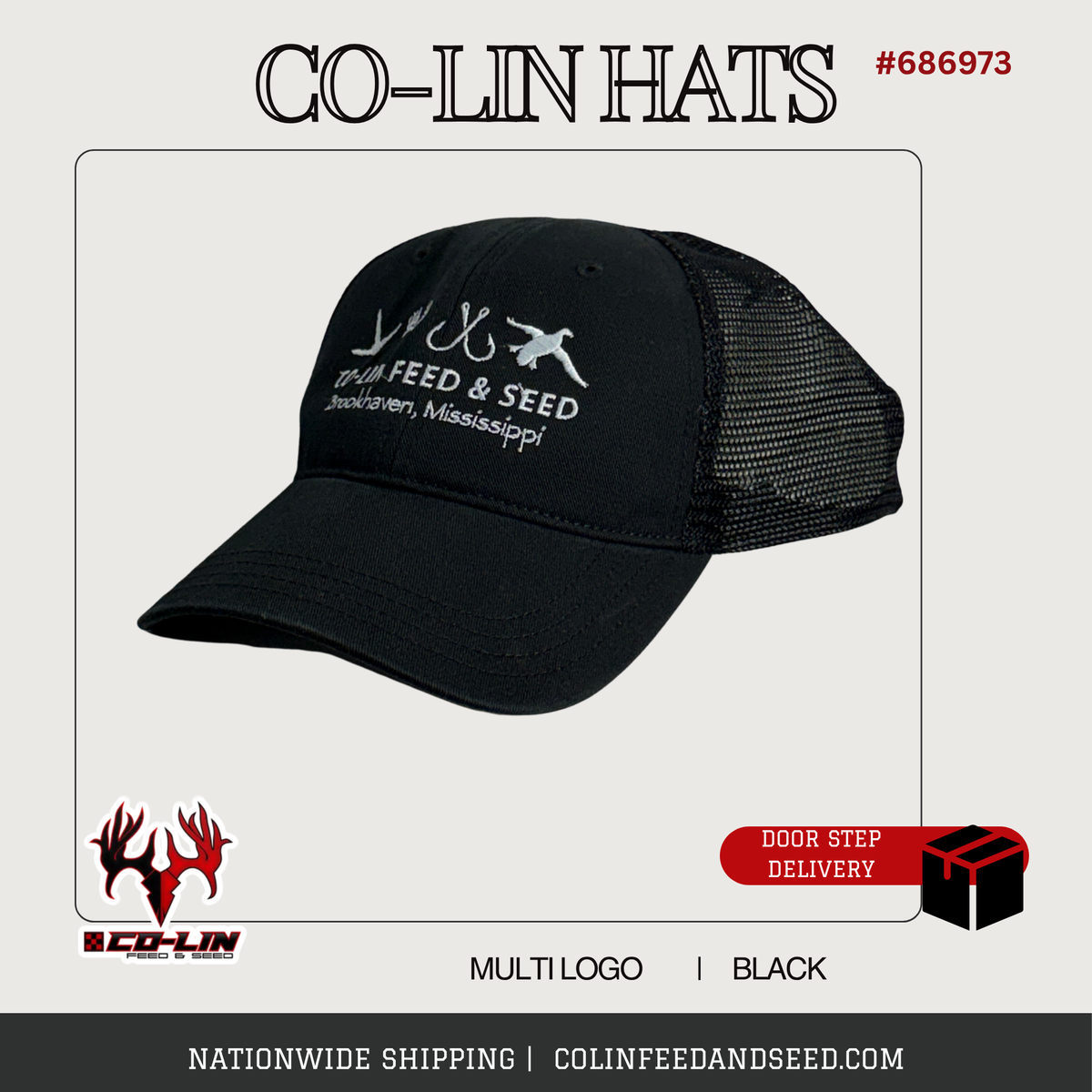 Co-Lin Classic Unstructured Hat - Official Apparel