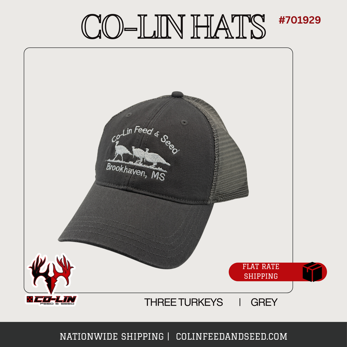 Co-Lin Classic Unstructured Hat - Official Apparel