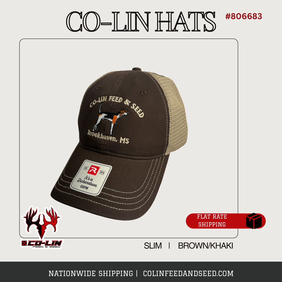 Co-Lin Classic Unstructured Hat - Official Apparel