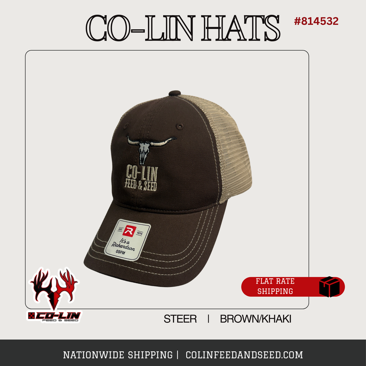 Co-Lin Classic Unstructured Hat - Official Apparel