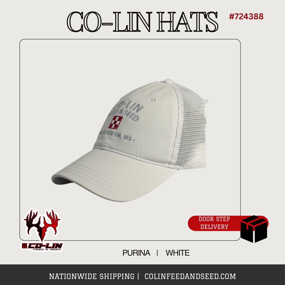 Co-Lin Classic Unstructured Hat - Official Apparel