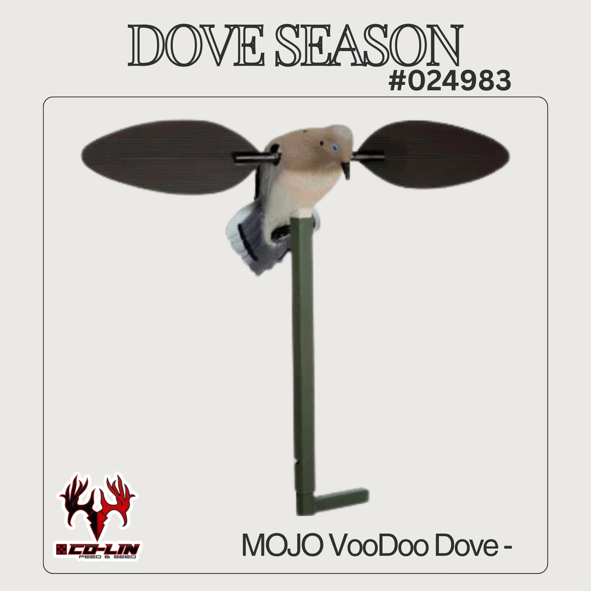 MOJO VooDoo Dove - AA Battery