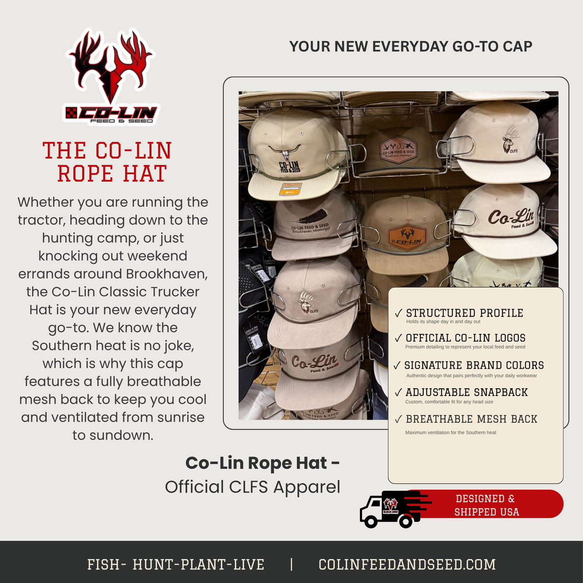 Co-Lin Rope Hat