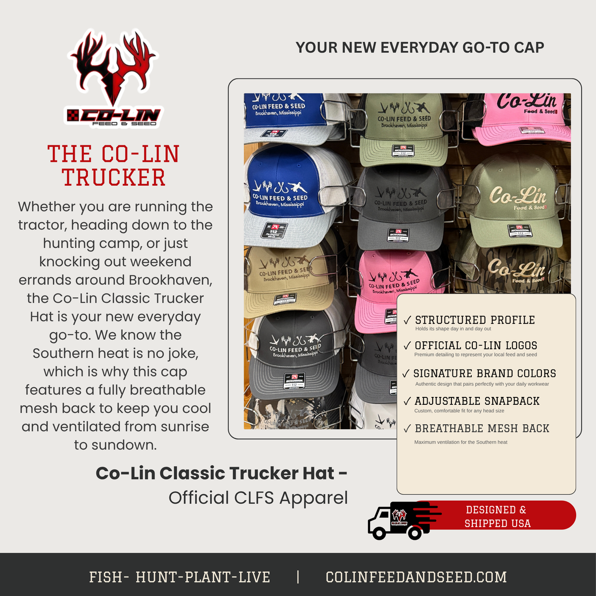 Co-Lin Trucker Hat