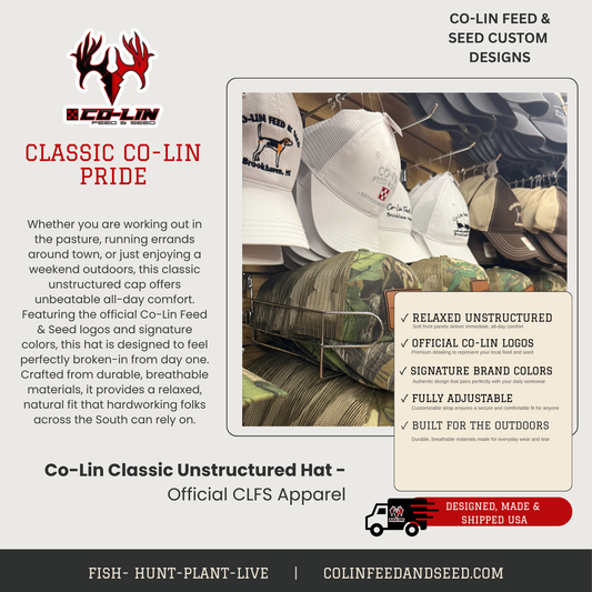 Co-Lin Classic Unstructured Hat - Official Apparel